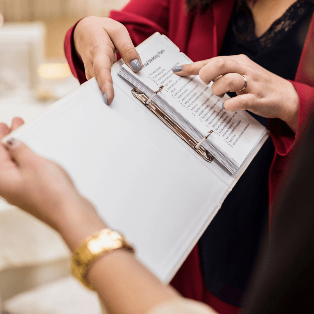 Event planning consultation